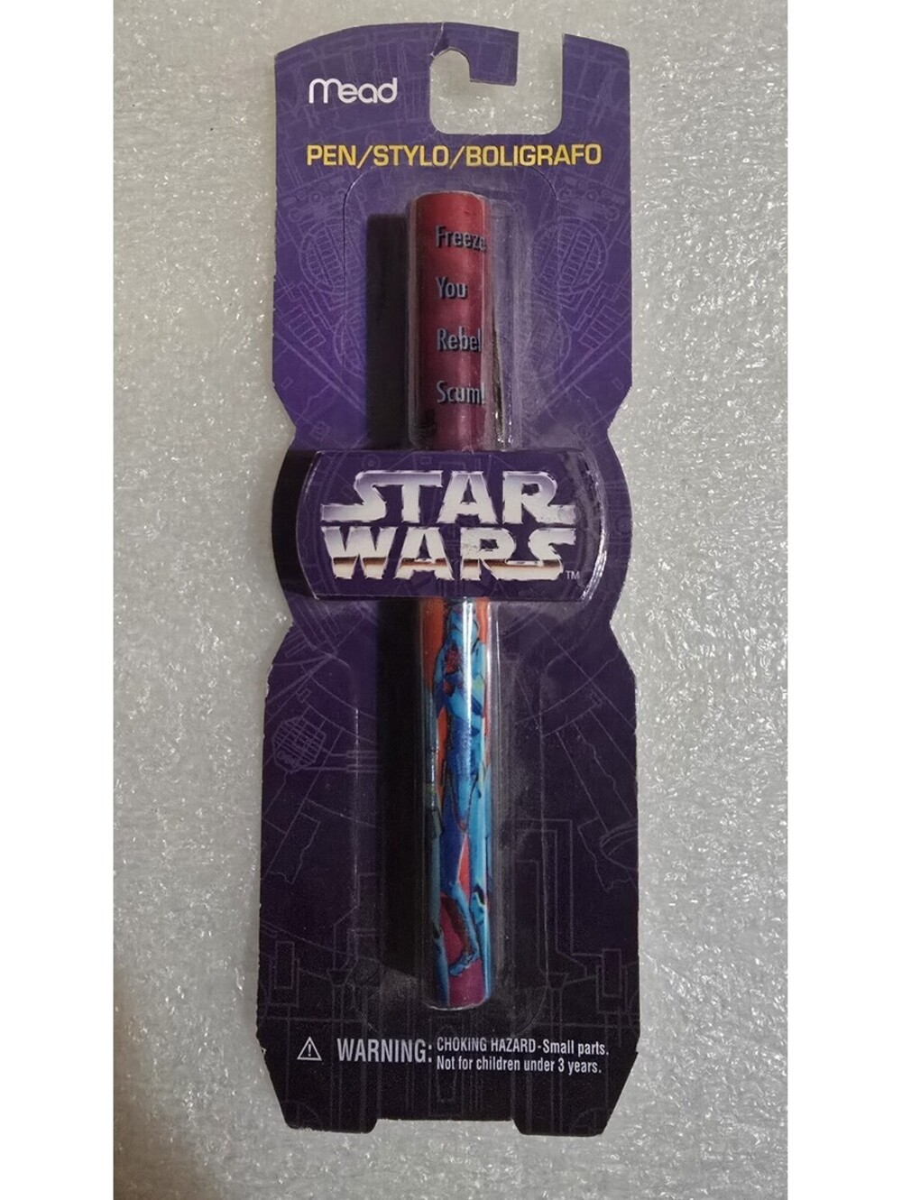 Vinatge Mead Star Wars Pen Stormtroopers w/Phrase 1996 Sealed